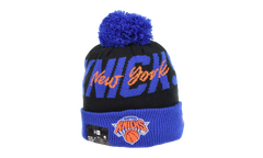 New York Knicks Cuffed Knit Pom Beanie "Black / Blue" 60268803