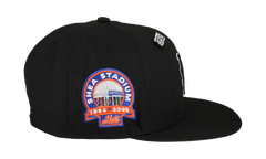 59FIFTY New York Mets Side Splash Collection Shea Stadium Patch Fitted Hat "Black" 123451291926