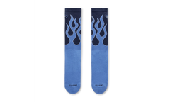 Everyday Plus Cushioned Crew Socks "Blue Flames - (1 Pair)" IB2285 410