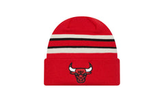Retro Cuff Knit Chicago Bulls Beanie "Red" 60487289