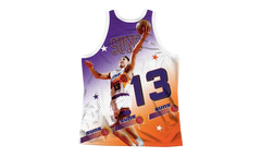 NBA Behind The Back Jersey "Phoenix Suns Steve Nash" MSTKMI19002 PSUWHITSNA