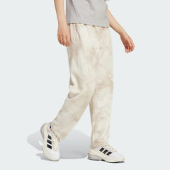 Women's adidas ALL SZN Fleece Tie-Dye Barrel Leg Pants