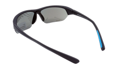 Skylon Ace Sunglasses "Matte Black / Blue Tint / Grey Silver Flash" EV0525 045