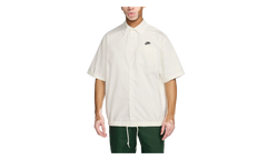 Club Button-Up Short Sleeve Oxford Shirt "Sail / Black" FN3902 133