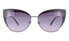 Cat Eye Sunglasses "Dark Ruthenium" MCM144S-069