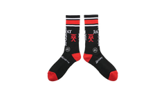 Sinner Socks "Black / Red" SM HR1 0000 112