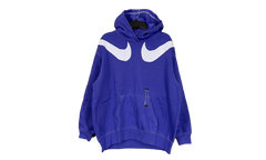 Sportswear Swoosh Oversized Fleece Hoodie WMNS "Lapis Ghost" DD5580 430