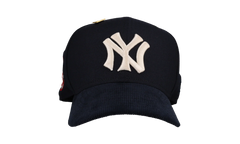 59FIFTY New York Yankees 50th Anniversary Fitted Hat "Black / Navy - Corduroy Visor" NE273