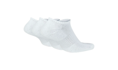Everyday Cushioned Training No-Show Socks "White / Black - (3 Pairs)" SX7673 100