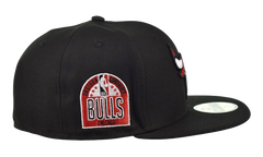 9FIFTY Chicago Bulls Eastern Conference Fitted Hat "Black" 60399352