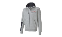 Red Bull Racing Logo Hooded Sweat Jacket "Light Gray Heather" 763009 02