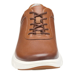 Reactivate U Throat Perforated Lace Up Sneakers