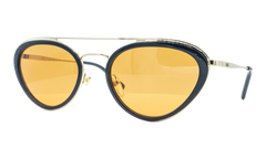 Oval Sunglasses "Navy/Gold" MCM134S-416