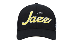 NBA Team Script 2.0 Stretch Snapback Cap "Utah Jazz - Black / Yellow" HHSS3281 UJAYYPPPBKYW