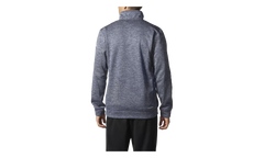 USA Flag Tech Fleece 1/4 Zip Jacket "Collegiate Navy Heathered" CV2273