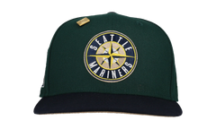 59FIFTY Seattle Mariners 40th Anniversary Fitted Hat "Dark Green / Black" NE375
