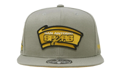 NBA Hardwood Classics Fitted Cap "San Antonio Spurs - Sunny Gray" 6HSFDX21134 SASGREY