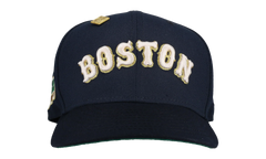 59FIFTY Boston Red Sox 2007 World Series Fitted Hat "Metallic / Navy 2 Tone" 123451299390