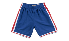 NBA Reverse Warm Up Swingman Shorts "1997 Philadelphia 76ers - Royal" SMSHBW18065 P76ROYA97