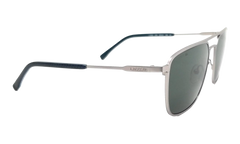Rectangle Sunglasses "Matte Silver" L194S-035