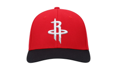 NBA Team 2 Tone 2.0 Stretch Snapback Cap "Houston Rockets - Red / Black" HHSS3265 HROYYPPPRDBK