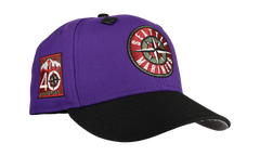 59FIFTY Seattle Mariners 40th Anniversary Fitted Hat "Purple Shock" NE377