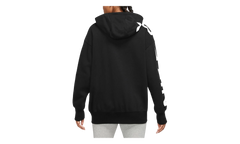Sportswear Air Fleece Oversized Full-Zip Hoodie WMNS "Black / White" FB8047 010