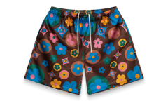 Flower Shorts "Brown / Multi" BS64