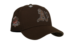 59FIFTY Oakland Athletics 1989 World Series Fitted Hat "Walnut / Copper" NE344