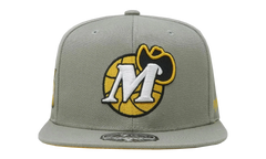NBA Hardwood Classics Fitted Cap "Dallas Mavericks - Sunny Gray" 6HSFDX21134 DMAGREY