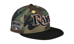 59FIFTY Tampa Bay Rays 2008 All Star Game Patch Fitted Hat "Camo" NE386