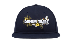 Floral Logo Adjustable Cap "New Era - Navy" DT570
