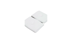 NBA Elite Wristbands "White" NKN03100