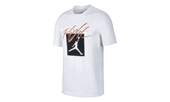 Air Jordan Jumpman Flight Short Sleeve Tee "White" AT8958 100