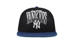 MLB Rise Up Snapback Cap "New York Yankees - Black" HS8503 NYYBLCK