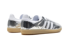 Adidas Samba OG WMNS "Patent Snakeskin Silver Metallic" IH9016