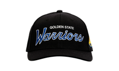 NBA Team Script 2.0 Stretch Snapback Cap "Golden State Warriors - Black" HHSS3281 GSWYYPPPBLCK