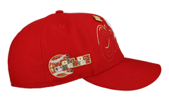 59FIFTY Chicago White Sox 2005 World Series Fitted Hat "Red Chicago Script" NE452