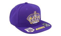 NHL Vintage Hat Trick Snapback Cap "Los Angeles Kings - Purple" 6HSSSH22089 LAKPURP