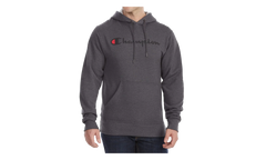 Powerblend Fleece Script Logo Hoodie "Charcoal" GF89H Y0679400C