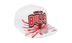 NBA Aftershock Snapback Cap "Chicago Bulls - White" HS8555 CBUWHIT