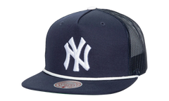 MLB Roper Trucker Cap "New York Yankees - Navy" HT8222 NYYNAVY