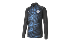 MCFC Stadium League Jacket "Asphalt / Team Light Blue" 756807 25