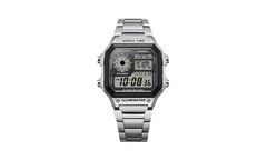 Heritage 1200 Digital "Silver/Black" AE1200WHD 1A