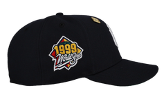 59FIFTY New York Yankees 1999 World Series Classic Fitted Hat "Navy / Green - Visor" NE292