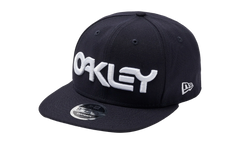 9FIFTY OAKLEY x New Era Mark II Novelty Snapback Hat "Fathom Dark Blue" 911784 6AC