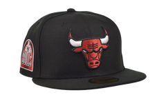 9FIFTY Chicago Bulls Eastern Conference Fitted Hat "Black" 60399352