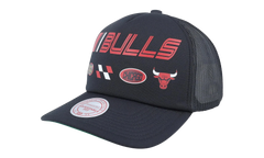 NBA Hardwood Classics Speedway Trucker Cap "Chicago Bulls - Black" HT8691 CBUBLCK
