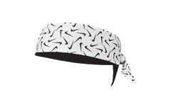 DRI-FIT PRINTED HEAD TIE 2.0 REVERSIBLE "White / Black / White" N.000.0245.176