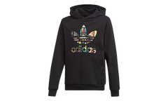 Logo Pattern Hoodie GS "Black" EJ5595